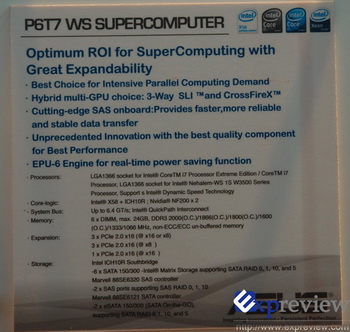 Asus P6T7 WS superComputer